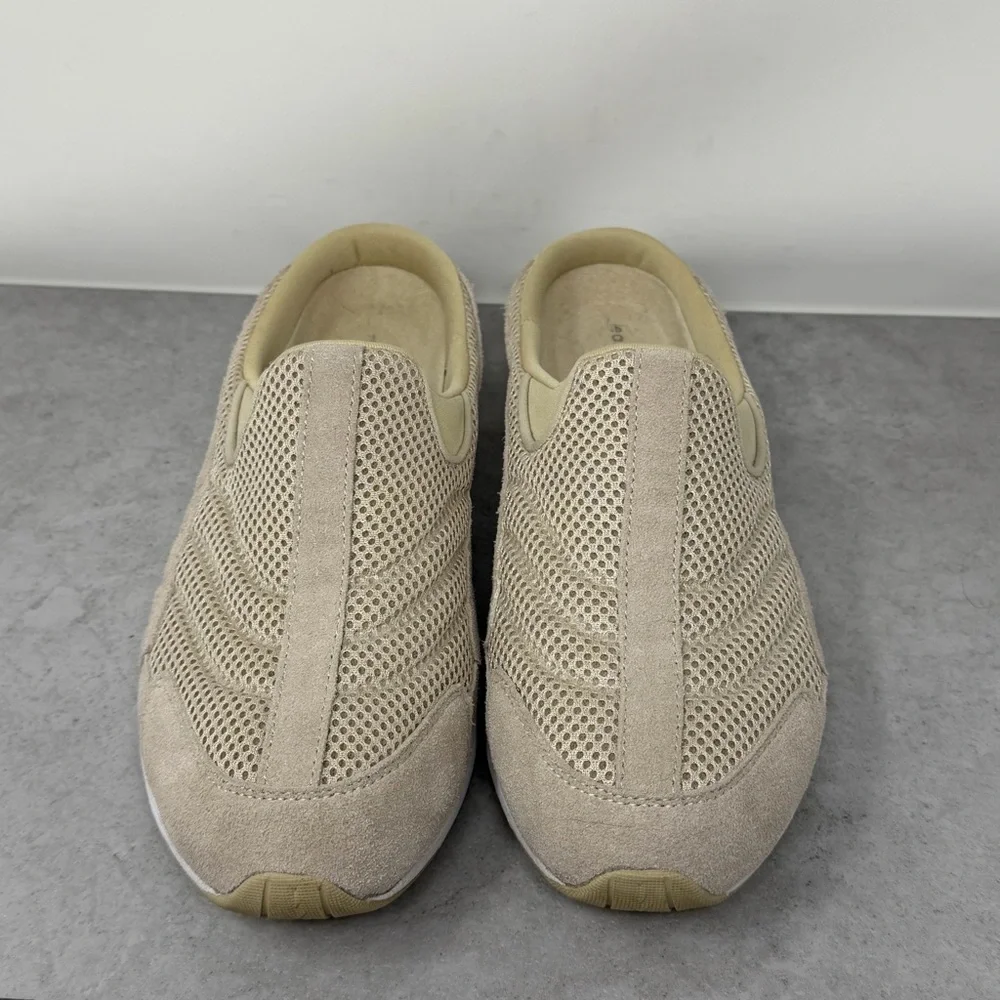 Easy Spirit Tan Slip-On Mules - Picture 2 of 12